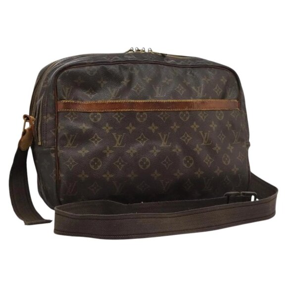 LOUIS VUITTON Monogram Reporter GM Shoulder Bag M45252 LV Auth bs22111 - Picture 1 of 15